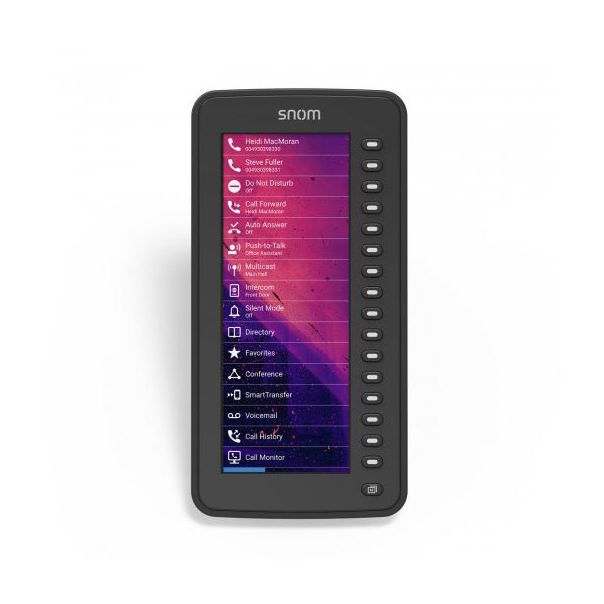 SNOM Žični fiksni telefon D7C, crna - 4467-1