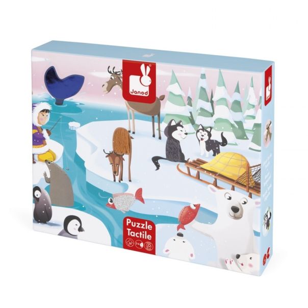 JANOD Puzzle za decu Život na ledu - 20 delova - J02773