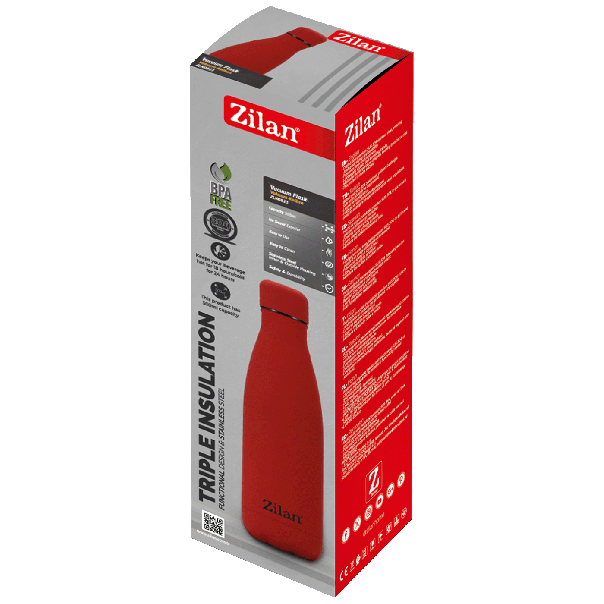 ZILAN Termos boca 500 ml ZLN0823, crvena - EP2728016