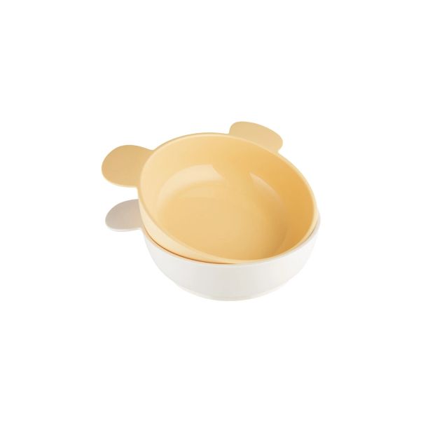 CANPOL Set činija za bebe 400ml 2/1, bež/siva - 31-423