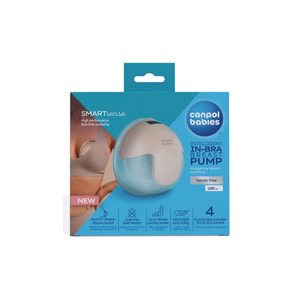 CANPOL Električna pumpica za izmazanje Hands Free SmartSense - 20-115