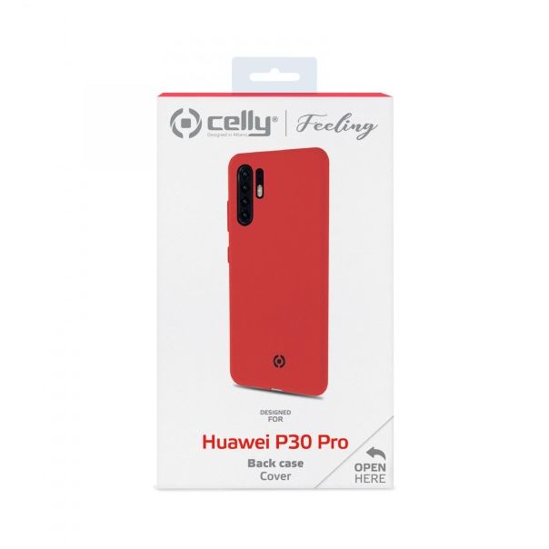 CELLY Futrola FEELING  za Huawei P30 PRO, crvena - FEELING846RD