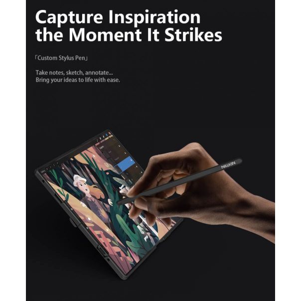 Maska za Samsung F966B Galaxy Z Fold 7 crna (with pen) Nillkin CamShield Prop Magnetic - 223466