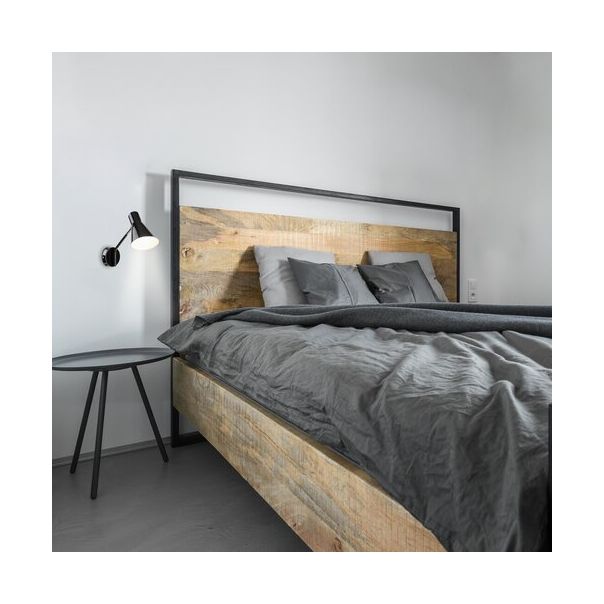 RABALUX Zidna lampa Alfons crna, E27 25W - 4504