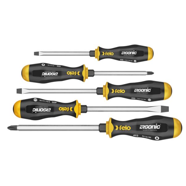 Felo Set udarnih šrafcigera Ergonic SL/PH 45095148 5 kom - 45095148