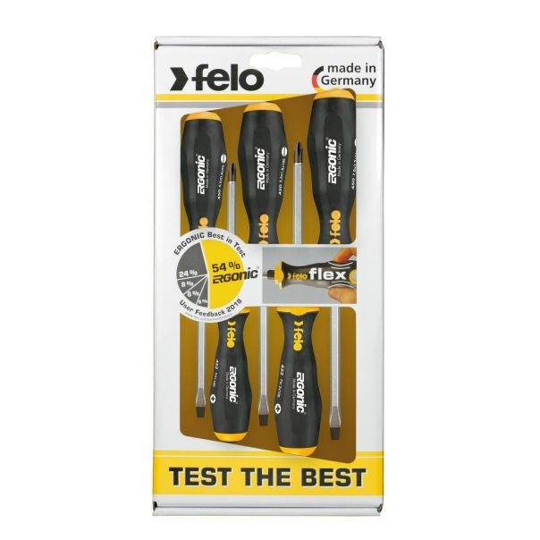 Felo Set udarnih šrafcigera Ergonic SL/PH 45095148 5 kom - 45095148
