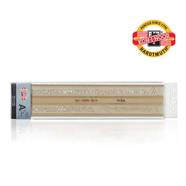 KOH-I-NOOR Šablon za slova 5 iso 748035 - 4509