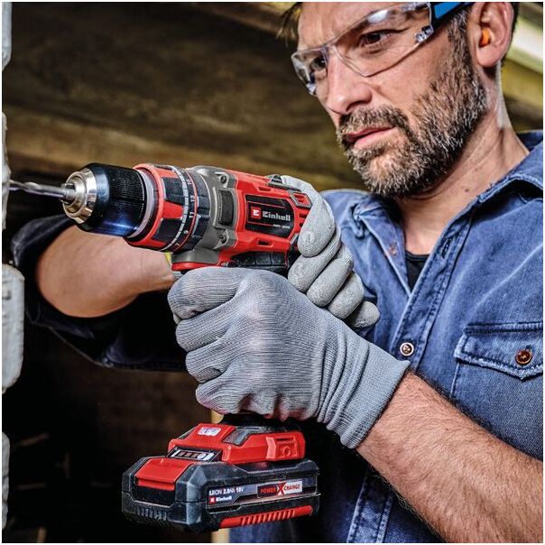 EINHELL Akumulatorska udarna bušilica TP-CD 18/60 Li- i BL 1x2,0Ah - EP2836479