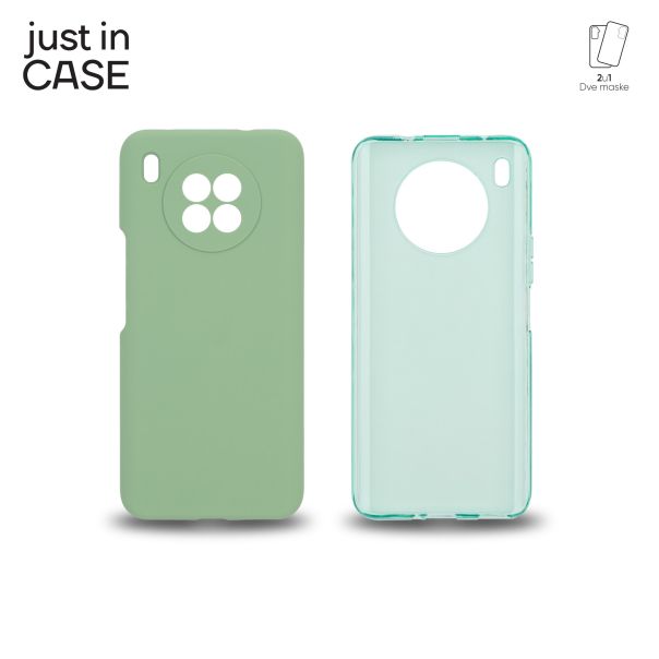 JUST IN CASE Maska 2u1 Extra case MIX za Honor 50 Lite, zelena - MIX421GN