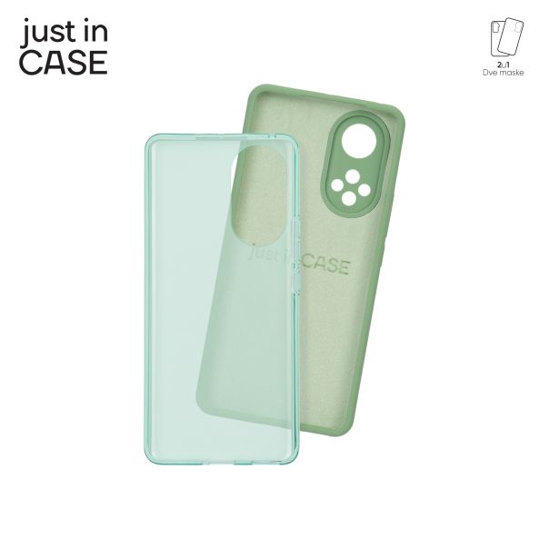 JUST IN CASE Maska 2u1 Extra case MIX za Honor 50, zelena - MIX422GN