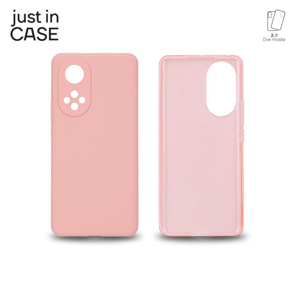 JUST IN CASE Maska 2u1 Extra case MIX za Honor 50, roze - MIX422PK