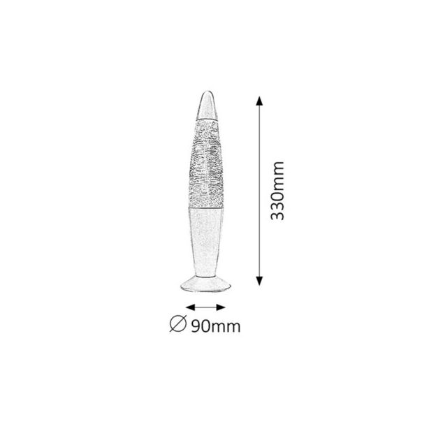 Rabalux Dekorativna rasveta Millie DC 5V 09W srebrna (4533) - 4533
