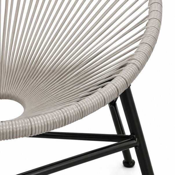 MODUL Baštenski set Lounge sivi, 2 stolice i sto - EP3161491