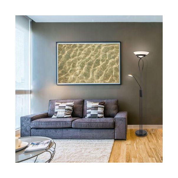 Rabalux Podne lampe Gamma Trend E27 2x MAX 15 + G9 1x MAX 40W mat crno (4554) - 4554