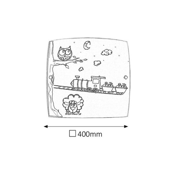 Rabalux Dečija rasveta Shepherd E27 2x MAX 60W višebojna (4557) - 4557