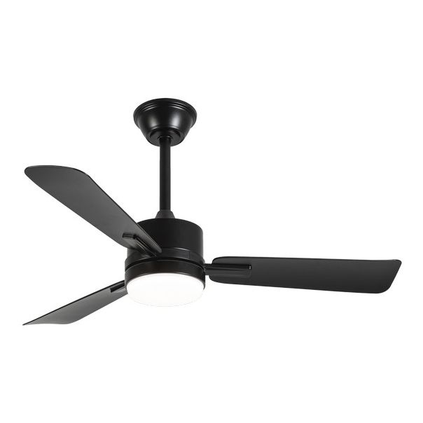 FORMA Plafonski ventilator sa svetiljkom 3000K-6400K FV3102-107 BK - 007465