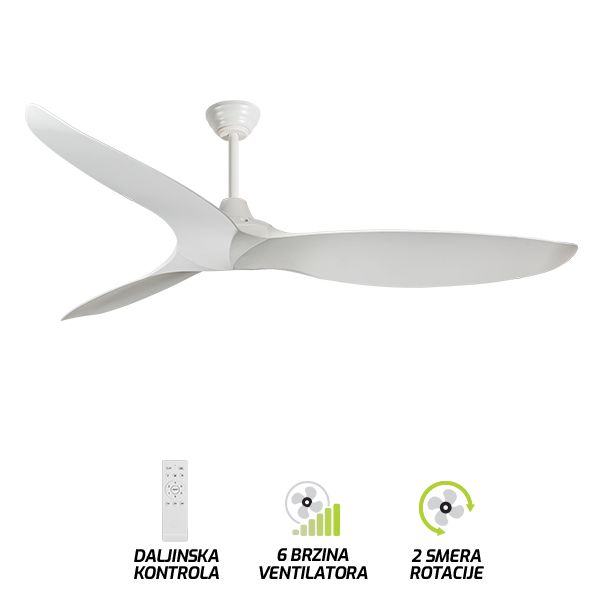 FORMA Sijalica E27 sa ventilatorom 3000K-6400K FV4001-28 WH - 007470