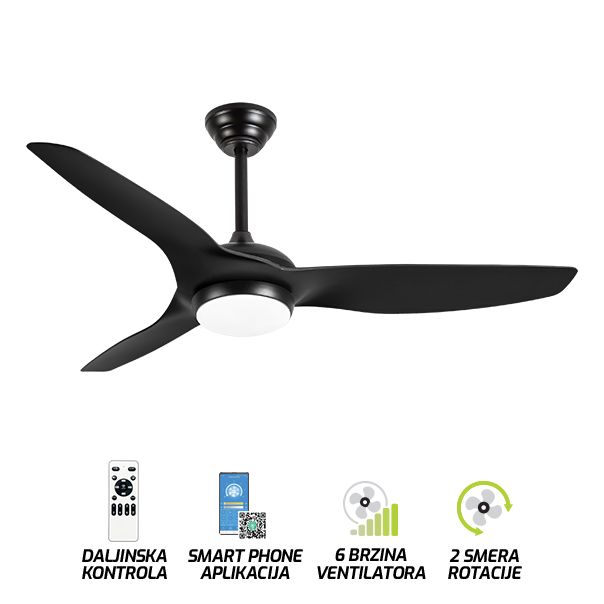 FORMA Sijalica E27 sa ventilatorom 3000K-6400K FV4001-28 WH - 007470