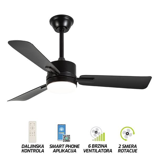 FORMA Sijalica E27 sa ventilatorom 3000K-6400K FV4001-28 WH - 007470