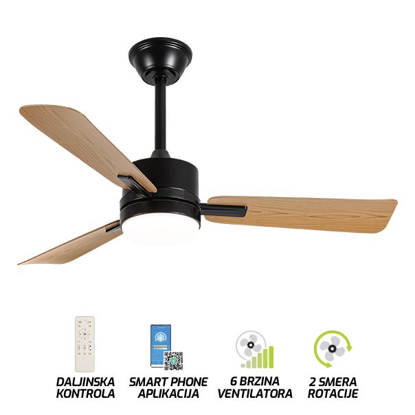 FORMA Sijalica E27 sa ventilatorom 3000K-6400K FV4001-28 WH - 007470