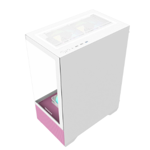 RAIDMAX Kuciste Infinita I802 Air/Glass/5x 120mm RGB/PINK/i802APKS - EP2821281