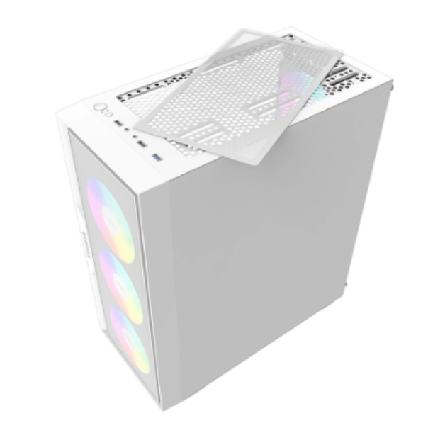 RAIDMAX Kućište Vector 159 ARGB 4x 120mm 650W, Belo - EP2821308