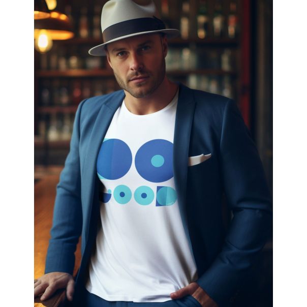 TAMANITZA Muška bela majica DO GOOD - Tamanitza40