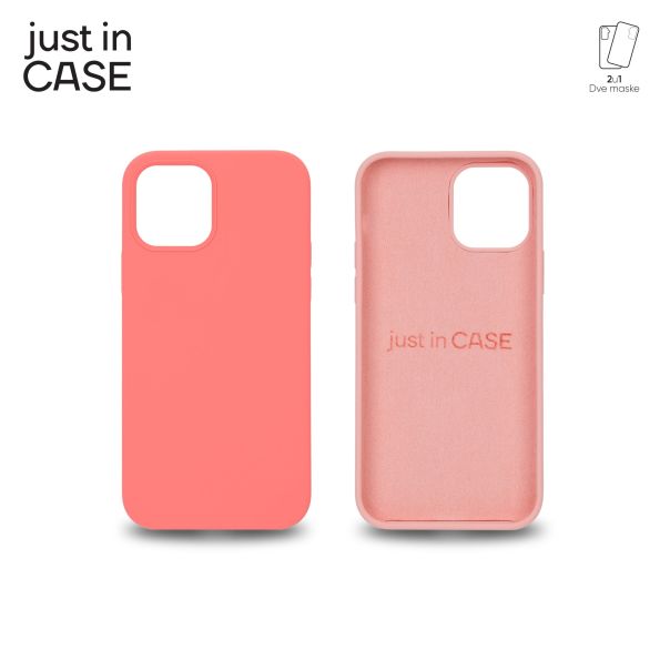 JUST IN CASE 2u1 Extra case MIX PLUS paket pink za iPhone 12 - MIXPL103PK