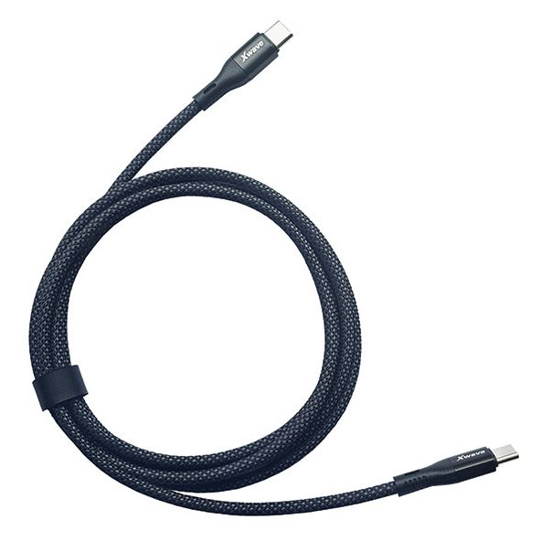 XWAVE Kabl Type C na Type C 1.5m/5A/100W, crna - EP2924593