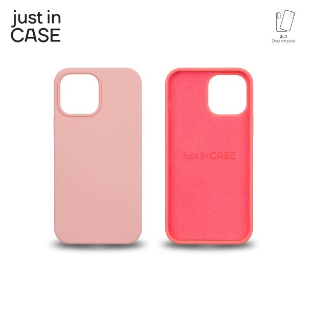 JUST IN CASE 2u1 Extra case MIX PLUS paket pink za iPhone 13 Pro Max - MIXPL105PK