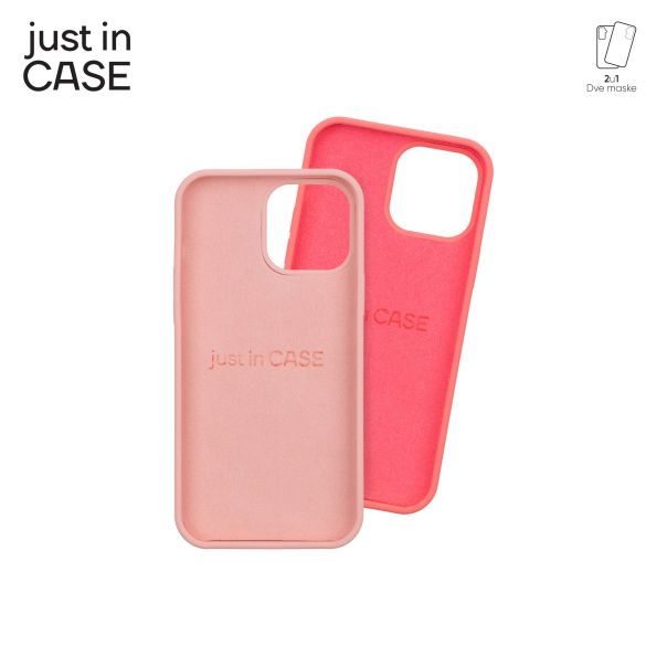 JUST IN CASE 2u1 Extra case MIX PLUS paket pink za iPhone 13 Pro Max - MIXPL105PK