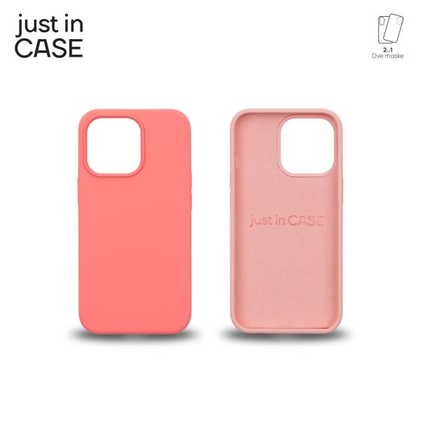 JUST IN CASE 2u1 Extra case MIX PLUS paket pink za iPhone 13 Pro - MIXPL106PK