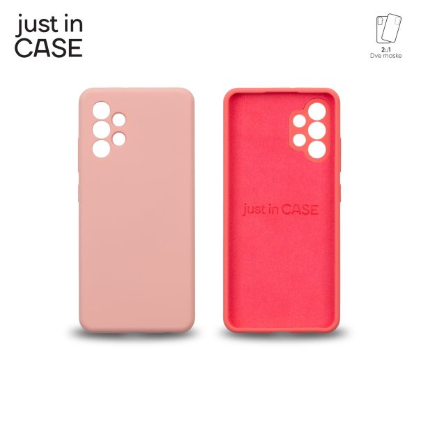 JUST IN CASE Maska 2u1 Extra case MIX PLUS paket za A32, roza - MIXPL202PK