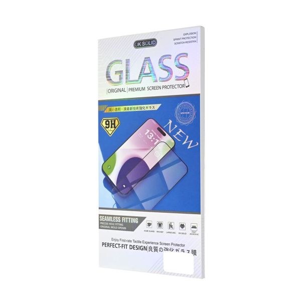 Zastitno staklo Tempered glass 21D za iPhone 17 Pro 6.3 crni - 223478