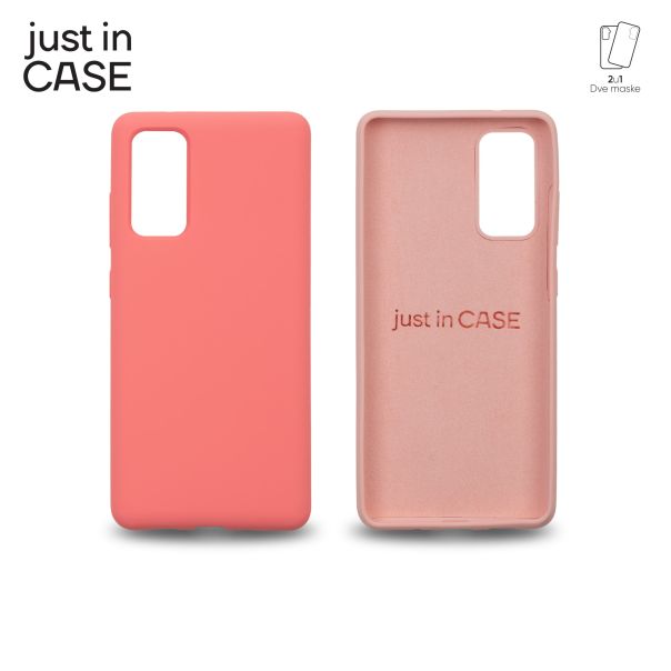 JUST IN CASE 2u1 Extra case MIX PLUS paket pink za S20FE - MIXPL204PK