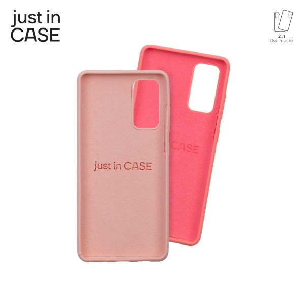 JUST IN CASE 2u1 Extra case MIX PLUS paket pink za S20FE - MIXPL204PK