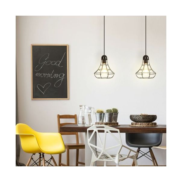 Rabalux Visilica Ramsey E27 1x MAX 60W crna (4649) - 4649-1