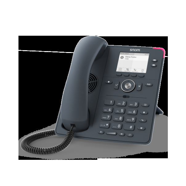 SNOM Žični fiksni telefon D140, crna - 4651-1