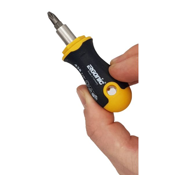 Felo Držač bitova Ergonic Stubby 1/4 x 18 mm 46902640 - 46902640