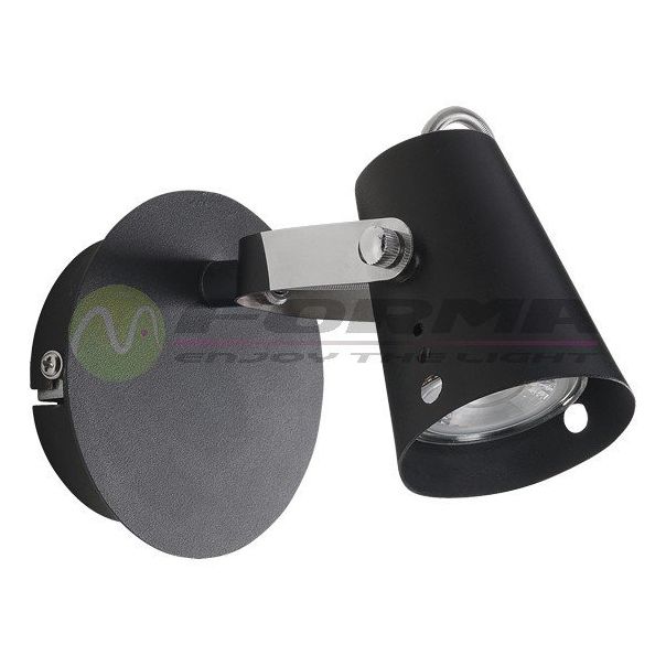 FORMA Spot lampa 1xGU10 FG102-1 BK - 004698