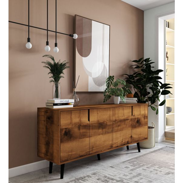 HANAH HOME Komoda Latina Modern 180, braon - EP3057581
