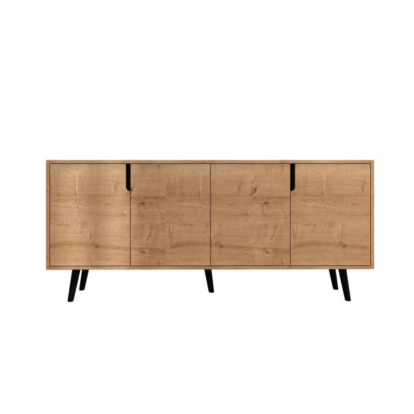 HANAH HOME Komoda Latina Modern 180, svetlo braon - EP3057587