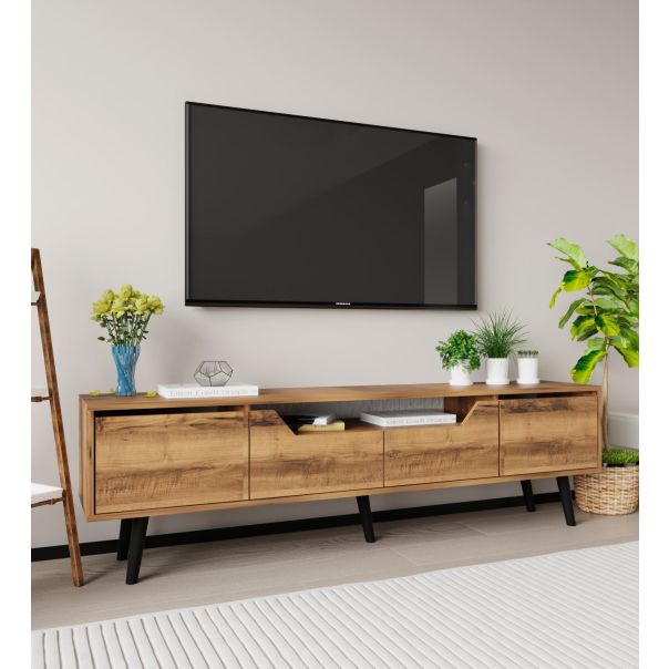 HANAH HOME TV komoda Roma 180, braon - EP3057608