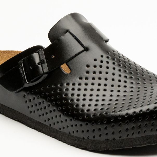 LEON Muška papuča Bjorn-crna - 4700M-CR