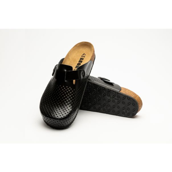 LEON Muška papuča Bjorn-crna - 4700M-CR