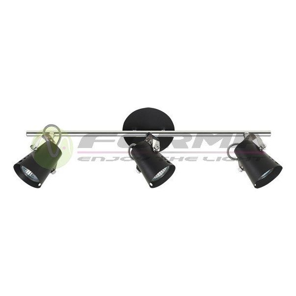 FORMA Spot lampa 3xGU10 FG102-3 BK - 002117
