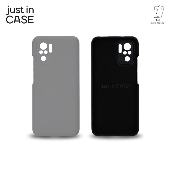 JUST IN CASE 2u1 Extra case MIX PLUS paket crni za Redmi Note 10s - MIXPL304BK