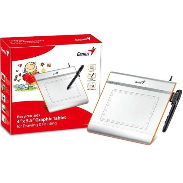 GENIUS Grafička tabla EASYPEN I405X, bela - 4710268236887