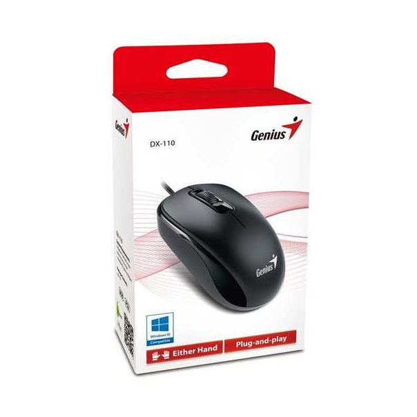 GENIUS Žični miš DX-110 crni - 4710268251477