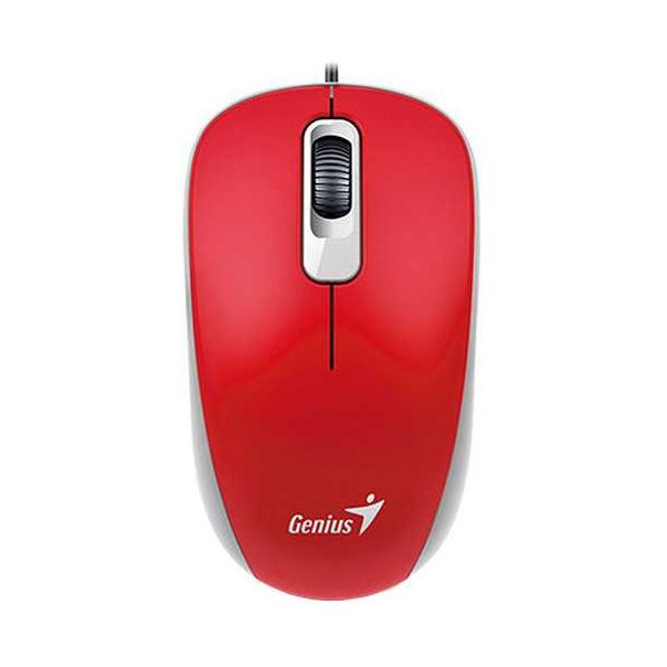 GENIUS Žični miš DX-110 crveni - 4710268251507